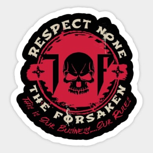 Respect None Sticker